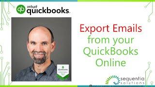 Export Emails from your QuickBooks Online Account