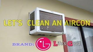 How to clean your own aircon LG BRAND