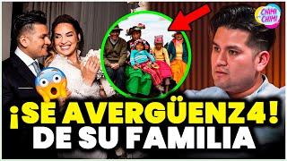 Deyvis Orosco excluye a su familia de su boda por utilizar polleras?