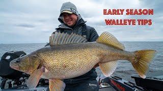 Early Season Shallow Water Walleye Tips  Doug Wegner