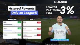 League11 Fantasy App  No-1 Fantasy App of 2023  Lowest Commission & Compitition Instant Withdrawal