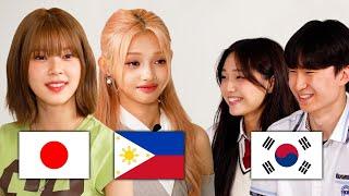 Korea Students Meets Beautiful Filipina and Japanese FT UNIS
