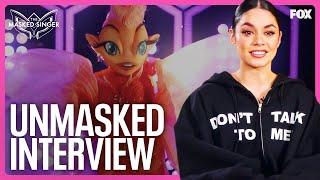 Unmasked Interview Goldfish Vanessa Hudgens  Season 11  The Masked Singer