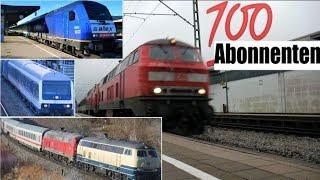 Makromix mit Br218 vor EC190 und IC2012 alex ER20 Br111  100 Abonnenten Special