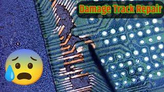 Damage Track Repair Trick  How To Repair Damage Mobile Phone Track