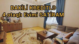 Ehtiyacim var Kreditlə 4 Otaqli Evimi Satiram. 055-339-68-99 ELŞƏN XİRDALAN