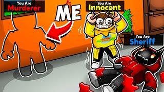 ROBLOX Murder Mystery 2 BUT Were INVISIBLE...