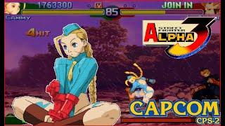 Street Fighter Alpha 3Zero 3 Expert difficulty Cammy White 20 Playthrough