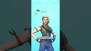 Fortnite SOLD My Username