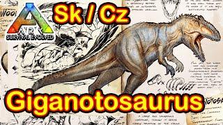 Jak ochočit Giganotosaurus - Ark Survival Evolved Cz  Sk - Tutorial Návod