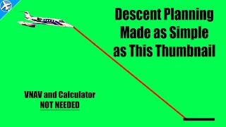 Easy Descent Planning  When to Descend  Professional Pilot  MSFS