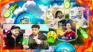 Wer muss SCHÄRFSTE SAURE GURKE DER WELT ESSEN vs WAKEZ️ FUT DRAFT CHALLENGE FC 24