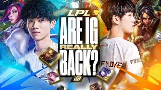 TOP TEAM LPL DRAFTS ARE OUT OF CONTROL - TES VS IG - CAEDREL