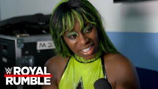 Naomi tries to hold back the emotions Royal Rumble 2024 exclusive