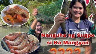 Sugpo Catch and Cook  Grabe ang laki  Ka Mangyan Vlogs