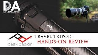 Peak Design Travel Tripod Review + Demonstration  4K