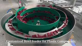 Vibratory bowl feeder for plastic parts- BBF Feeder SU.ZHOU