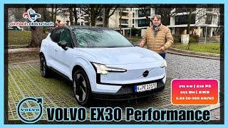 Volvo EX30 kleines Elektro SUV mit Sportwagen Performance⁉️