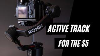 Panasonic S5 and DJI Ronin RS2 Active Track WITHOUT a Raven Eye