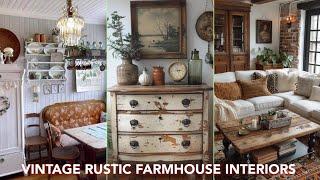 Rustic Farmhouse Decor Vintage Inspired Home decor Ideas #decoration #farmhouse #rusticdecor