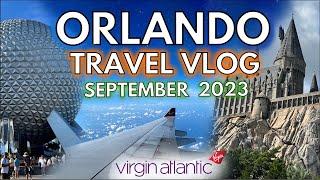 Orlando Florida Travel vlog 2023  Manchester to Orlando International Virgin Atlantic