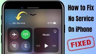 No service problem in iPhone  How to fix No service problem on Iphone  No service iPhone  Fixed 