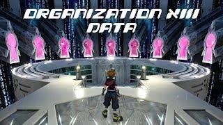 Kingdom Hearts 3 Re Mind - All Organization XIII Data Battles Limit Cut Episode