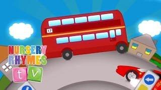 BIG RED BUS  New Nursery Rhymes  English Songs For Kids  Nursery Rhymes TV