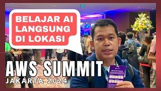 Datang Ke AWS Summit Jakarta 2024 Belajar Teknologi Masa Depan  Vlog DDN