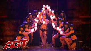 Dance Group The Mayyas and Pole Dancer Kristy Sellars Join Forces on Americas Got Talent