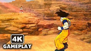 Dragon Ball Sparking Zero - SSJ Blue Goku vs Vegeta Epic Fight + Special Attacks Gameplay 4K