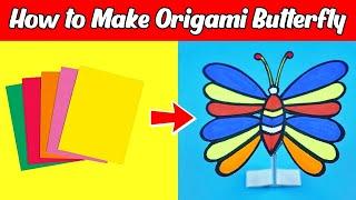 How to Make Origami Butterfly - DIY Moving Butterfly