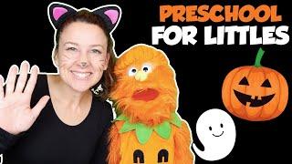 Preschool Videos - Halloween Songs for Kids - Circle Time for Preschoolers - Learning Movement