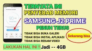 Cara mengatasi memori penuh Samsung J2 Prime
