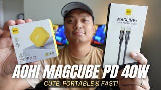 AOHI Magcube PD 40W review Cute portable and fast 