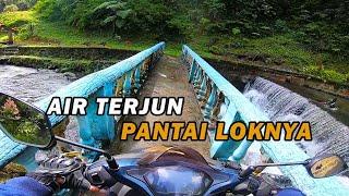 JALAN TERJAL KE WISATA PANTAI LOKNYA SIBOLANGIT