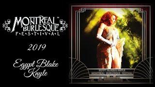 Egypt Blaque Knyle - Montreal burlesque Festival 2020