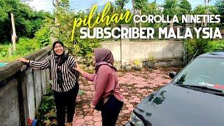 subscriber Malaysia jatuh cinta Toyota Corolla nineties