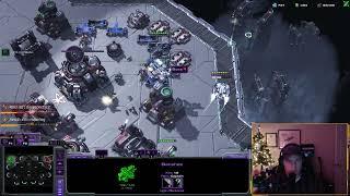 TvT Marauder Drop into Banshee Boxer Starcraft 2