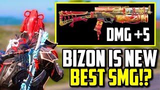 BIZON DAMAGE INCREASED MAKING IT BEST SMG?  PUBG Mobile