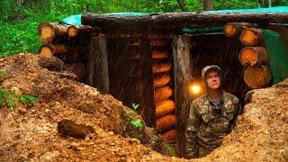 Build a Cozy Home Underground A Dugout Shelter Tutorial.ep.7