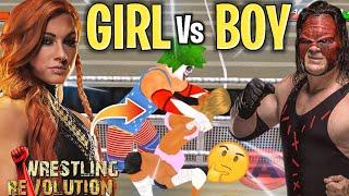 GIRL Vs BOY In Wrestling Revolution 3D 