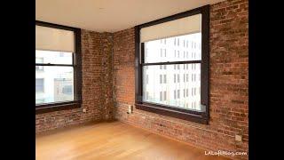 Rowan 460 S Spring St 816  Tour Video Historic Loft Condo Apartment For Lease Downtown Los Angeles