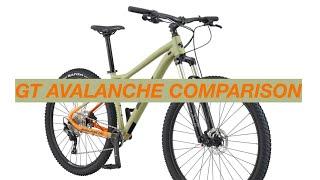 2021 GT Avalanche Comparison What’s The Difference Between all 4 bikes?