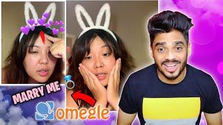 A typical Omegle video you watch in India 