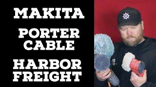 Best Polisher for Boat Oxidation - Makita Porter Cable Harbor Freight Review