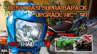Restorasi Supra Bapak Custom Honda Nice110 Thailand Secara Paksa  Experiment Menyesatkan