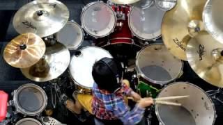 Drum Cover - 4 yo Drummer -TOKIO SORAFUNE