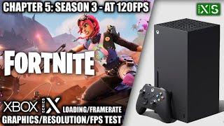 Fortnite Chapter 5 Season 3 - Xbox Series X Gameplay + FPS Test