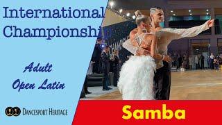 International Championship 2022  - Final - Samba - Adult Open Latin - Koper Capodistria